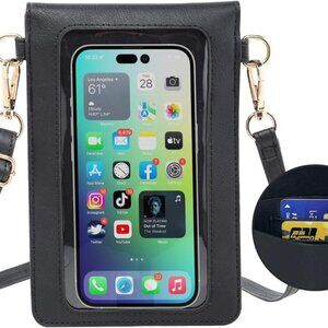 Small Crossbody Bags for Women, Crossbody Cell Phone Bag Tassel Wallet Purses wi